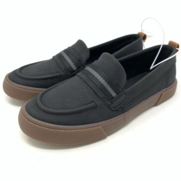 Cat & Jack Black Slip-On Sneakers - Picture 2 of 2
